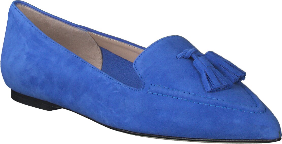 Shirley Mae Damen-Ballerinas aus Leder 103142908745 (Blau) online  