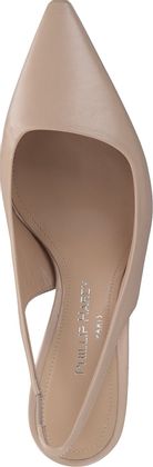 Phillip Hardy Damen-Slingpumps aus Leder 131301955814 (Beige)