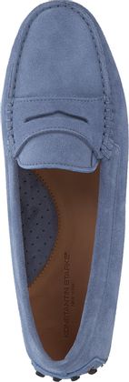 Konstantin Starke Damen-Mokassins aus Leder 100142979799 (Blau)