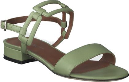 Konstantin Starke Damen-Sandalen aus Leder 184621979478 (Grün)