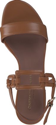 Konstantin Starke Damen-Sandalen aus Leder 184221979466 (Braun)