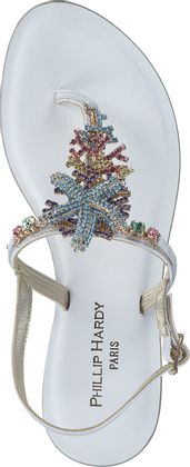 Phillip Hardy Zehentrenner für Damen 189701978437 (Weiß)