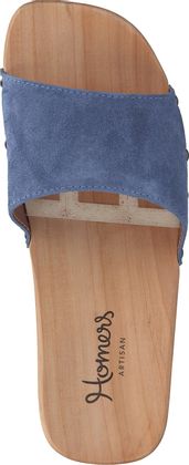 Homers Pantoletten für Damen 183102955222 (Blau)