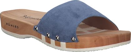 Homers Pantoletten für Damen 183102955222 (Blau)