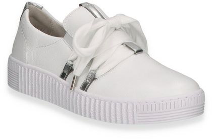 Gabor Damen-Sneaker aus Leder 100701817314 (Weiß)
