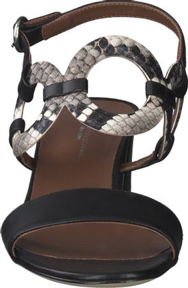 Konstantin Starke Damen-Sandalen aus Leder 184081979399 (Schwarz)