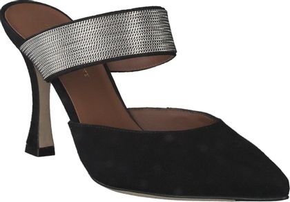 Konstantin Starke Damen-Pantoletten aus Leder 181002979491 (Schwarz)