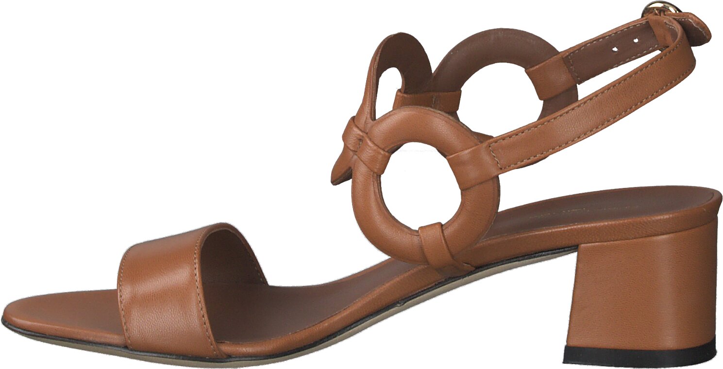 Sandalen Braun Leder Damen
