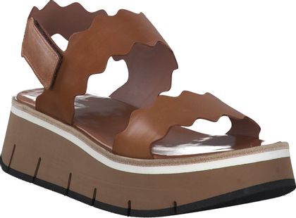 Homers Leder-Sandalen für Damen 187301955255 (Braun)