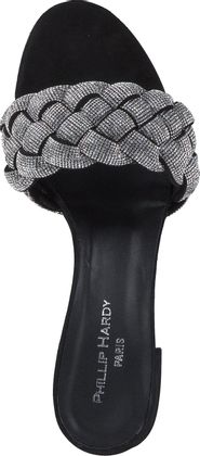 Phillip Hardy Pantoletten für Damen 181002978449 (Schwarz)