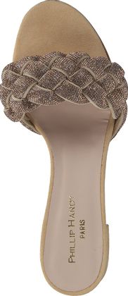 Phillip Hardy Pantoletten für Damen 181302978450 (Beige)