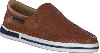 Galizio Torresi Herren-Slipper aus Leder 226221936765 (Braun)