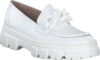 Paul Green Damen-Slipper aus Leder 100701975850 (Weiß)