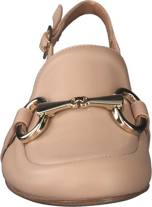 Phillip Hardy Damen-Slingpumps aus Leder 130301980110 (Beige)