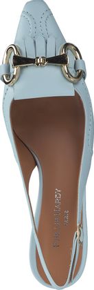 Phillip Hardy Damen-Slingpumps aus Leder 130141980067 (Blau)