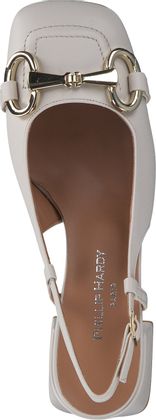 Phillip Hardy Slingpumps aus Leder 131301980092 (Beige)