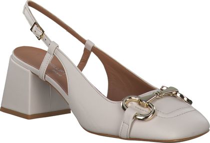 Phillip Hardy Slingpumps aus Leder 131301980092 (Beige)
