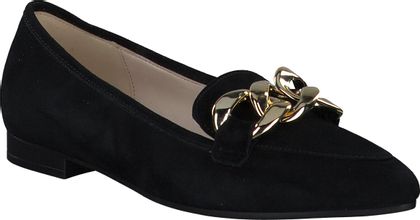 Gabor Damen-Slipper aus Leder 103002987761 (Schwarz)