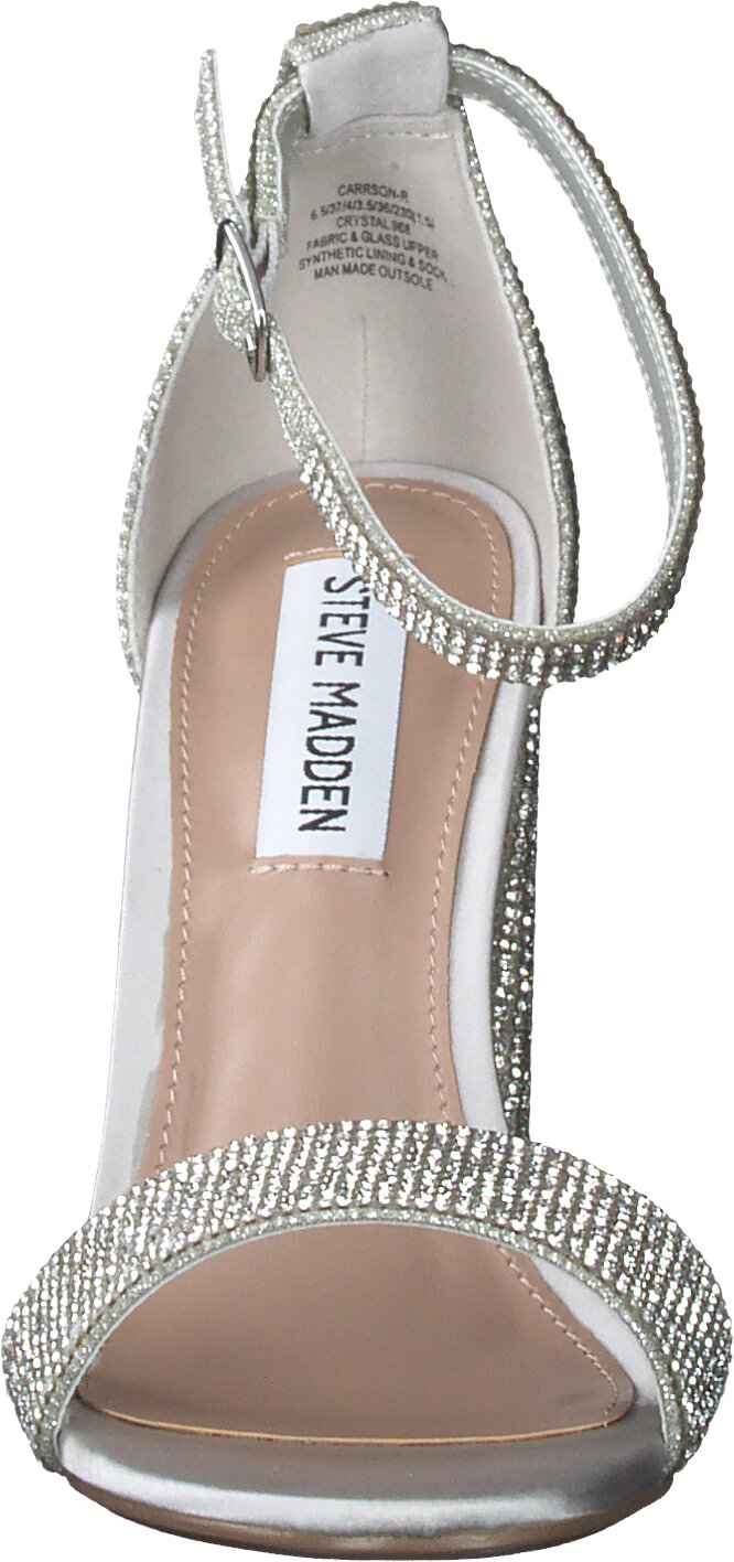 Steve Madden Absatz-Sandalen für Damen 185917973257 (Silber 