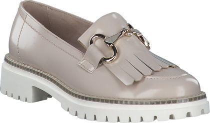 Paul Green Damen-Slipper aus Leder 100301975874 (Beige)