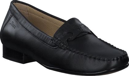 Sioux Damen-Slipper aus Leder 103001977287 (Schwarz)