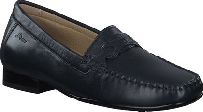 Sioux Damen-Slipper aus Leder 103101977275 (Blau)