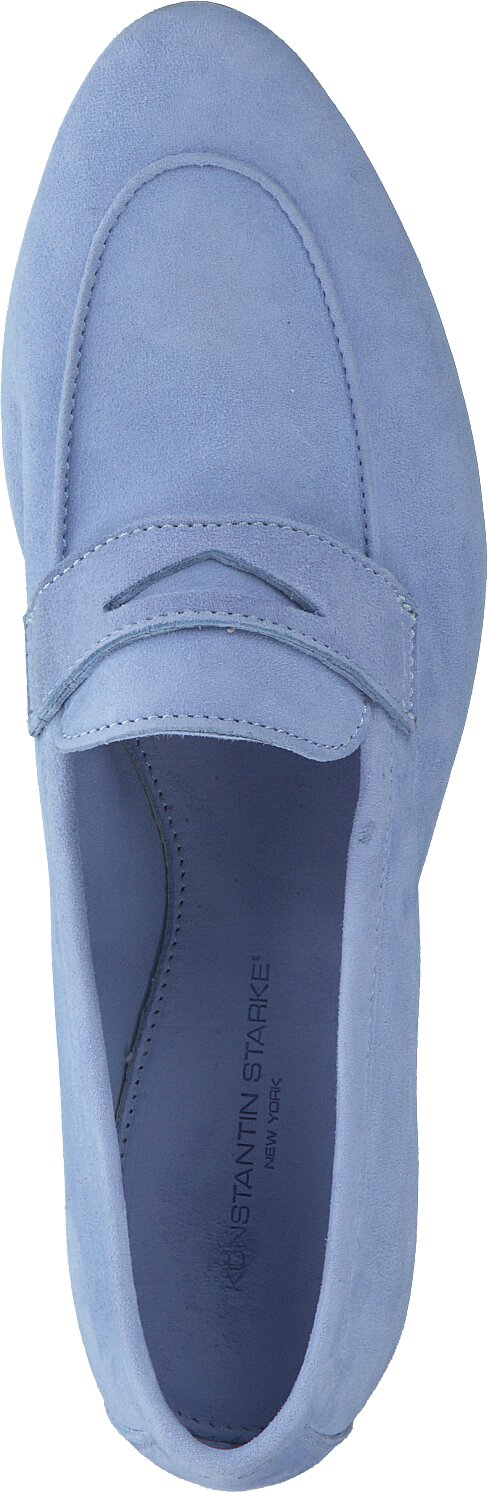 Konstantin Starke Damen-Slipper aus Leder 103142979879 (Blau 