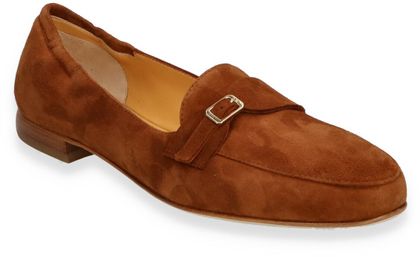 Trumans Damen-Slipper aus Leder 103222979673 (Braun)