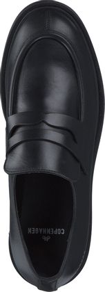 Copenhagen Damen-Slipper aus Leder 100001972836 (Schwarz)