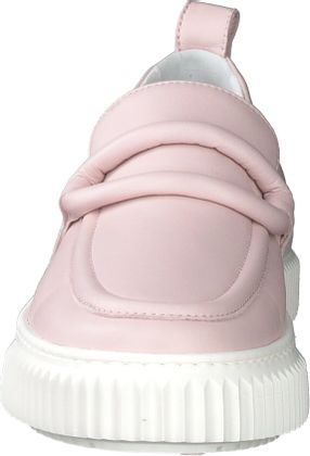 Voile Blanche Damen-Slipper aus Leder 100591973476 (Rosa)