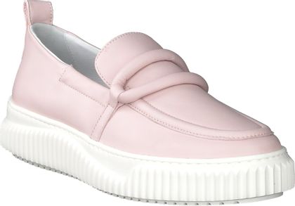 Voile Blanche Damen-Slipper aus Leder 100591973476 (Rosa)