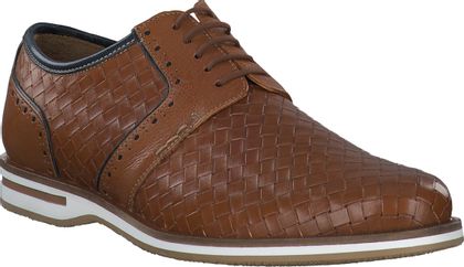 Galizio Torresi Herren-Flechtschuhe aus Leder 240221936637 (Braun)
