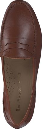 Ralph Harrison Damen-Slipper aus Leder 103221983111 (Braun)