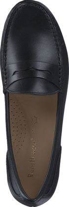 Ralph Harrison Damen-Slipper aus Leder 103001983123 (Schwarz)