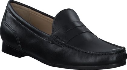 Ralph Harrison Damen-Slipper aus Leder 103001983123 (Schwarz)