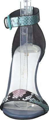 United Nude Damen-Sandaletten aus Leder 186685974559 (Blau)