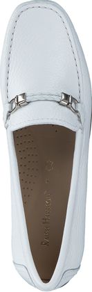 Ralph Harrison Damen-Slipper aus Leder 100701983056 (Weiß)