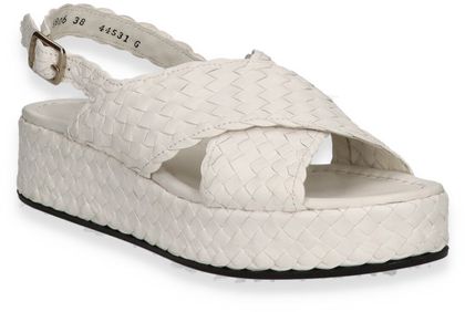 Phillip Hardy Damen-Sandalen aus Leder 184700974080 (Weiß)