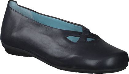Thierry Rabotin Damen-Slipper aus Leder 103102980201 (Schwarz)