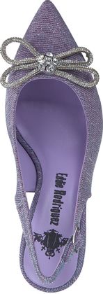 Eddie Rodriguez Damen-Slingpumps 131197956946 (Lila)