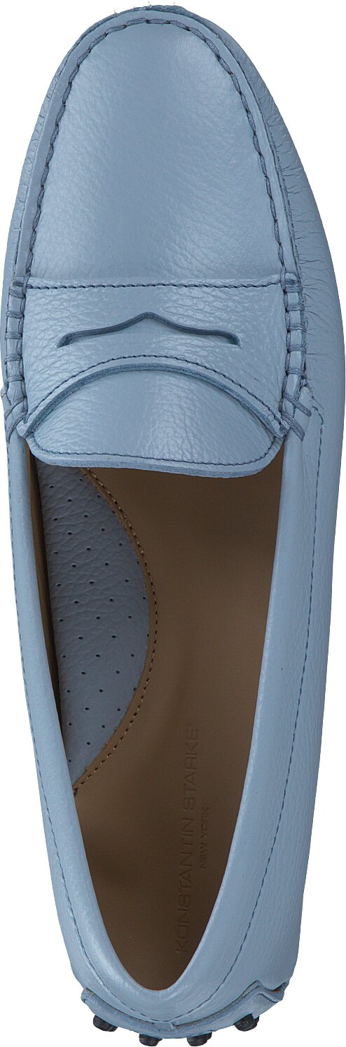 Konstantin Starke Damen-Mokassins aus Leder 100141979843 (Blau  