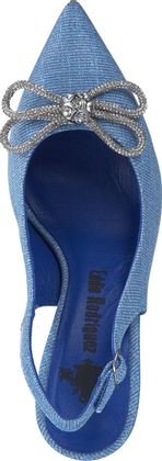 Eddie Rodriguez Slingpumps für Damen 131107956934 (Blau)