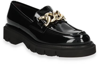 Konstantin Starke Damen-Slipper aus Leder 100003993165 (Schwarz)