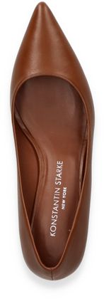 Konstantin Starke Klassische Leder-Pumps 121221988972 (Braun)