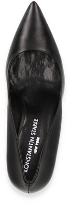 Konstantin Starke Klassische Leder-Pumps 123001988911 (Schwarz)