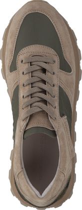 Kennel & Schmenger Damen-Sneaker aus Leder 101302984218 (Beige/Oliv)