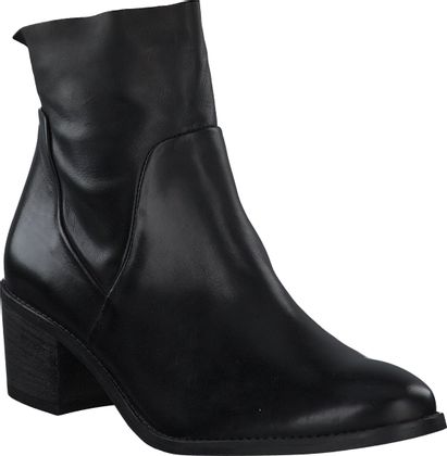 Paul Green Damen-Stiefeletten aus Leder 106001989216 (Schwarz)