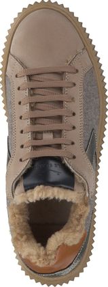 Voile Blanche Gefütterte Damen-Sneaker 193302968195 (Beige)