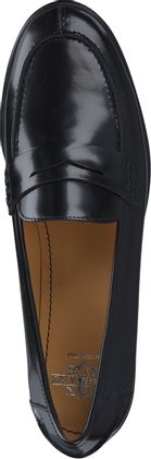 Trumans Damen-Slipper aus Leder 110001992896 (Schwarz)