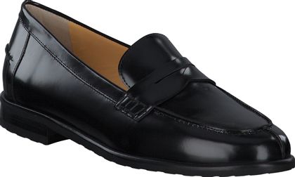 Trumans Damen-Slipper aus Leder 110001992896 (Schwarz)